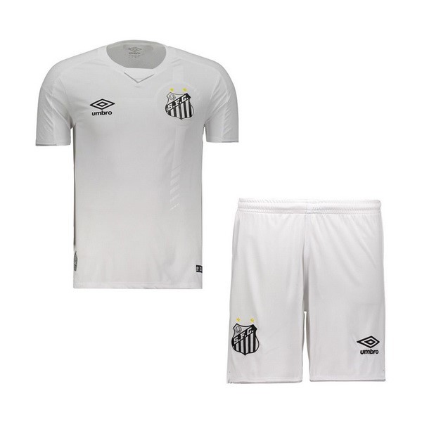 Santos Trikot Heim Kinder 2019-20 Weiß Fussballtrikots Günstig